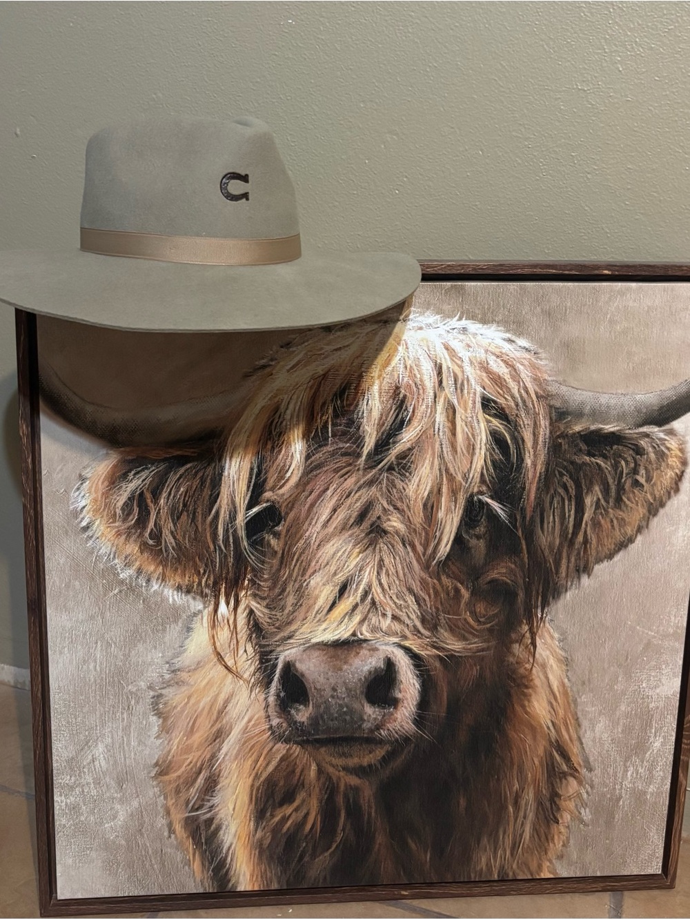 Charlie horse , tan , cowgirl style